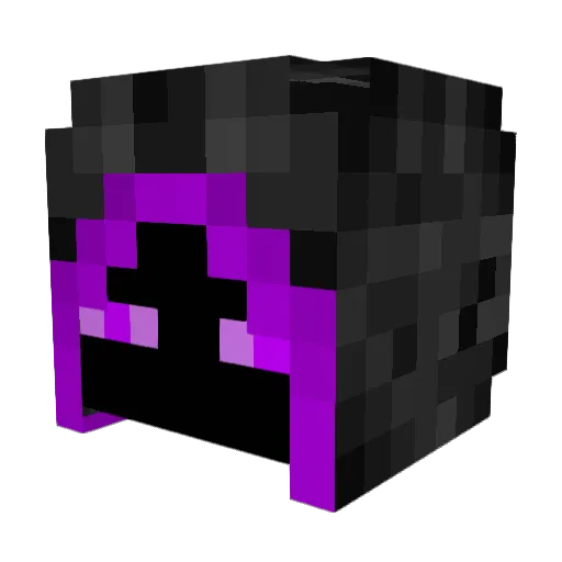 megaprimedgm Minecraft avatar head, 3D render