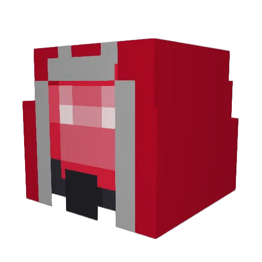 megarlin00 Minecraft avatar head, 3D render
