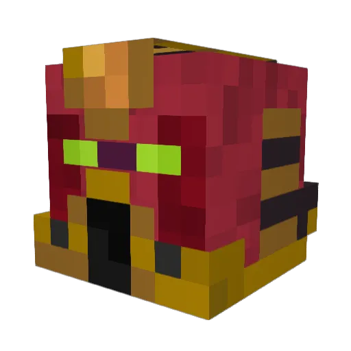megarry27 Minecraft avatar head, 3D render