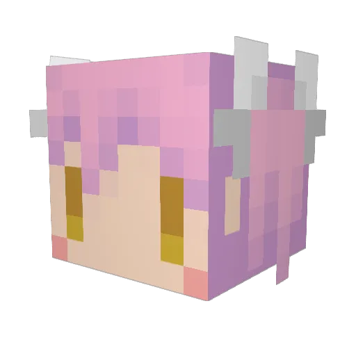 megatom922 Minecraft avatar head, 3D render
