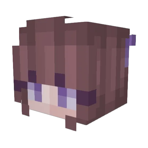 megatron5 Minecraft avatar head, 3D render