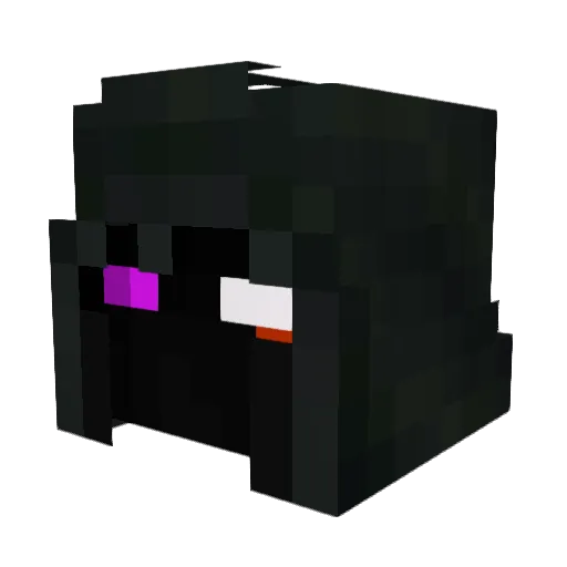 megatronteo Minecraft avatar head, 3D render