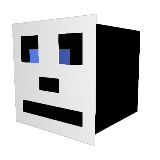 megregor5 Minecraft avatar head, 3D render