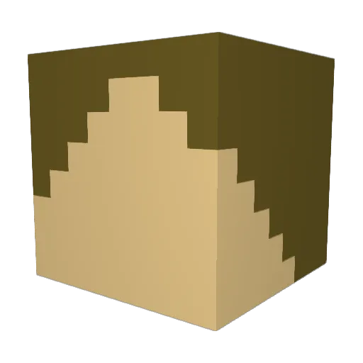 meguo08 Minecraft avatar head, 3D render