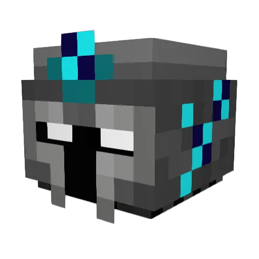 meguy6784 Minecraft avatar head, 3D render