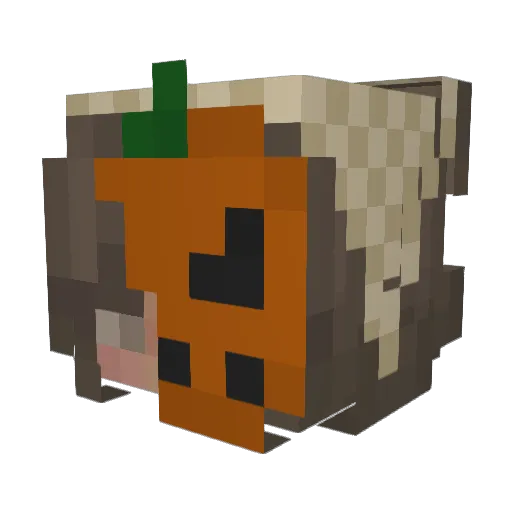 megxjackson Minecraft avatar head, 3D render