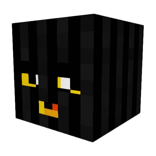 mehilo Minecraft avatar head, 3D render
