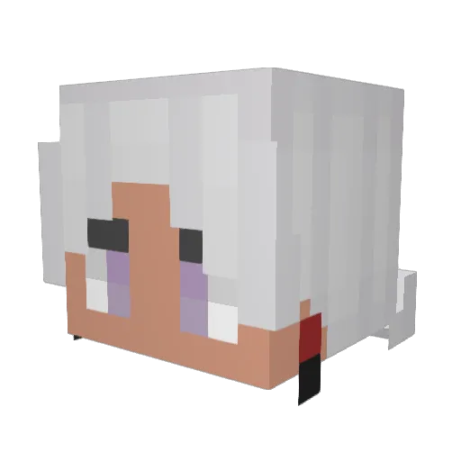mehmetumut Minecraft avatar head, 3D render