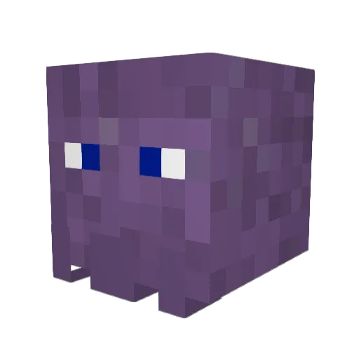 mehperson Minecraft avatar head, 3D render