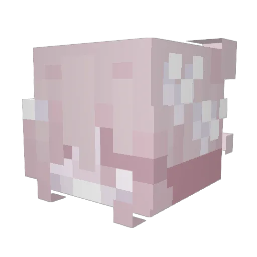 mei_ki Minecraft avatar head, 3D render