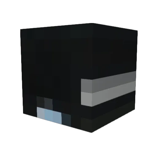 meiicherry Minecraft avatar head, 3D render