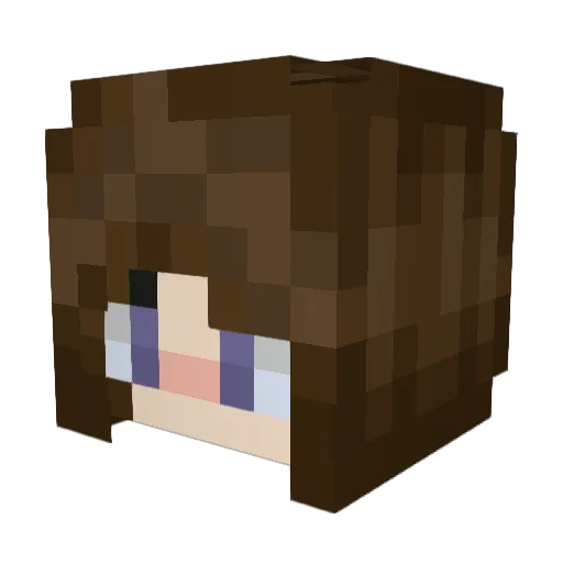 meikle663 Minecraft avatar head, 3D render