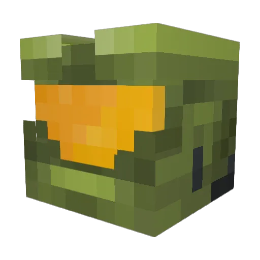 meister_kopa Minecraft avatar head, 3D render