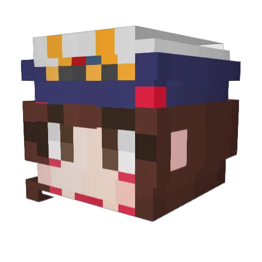 mejb369 Minecraft avatar head, 3D render