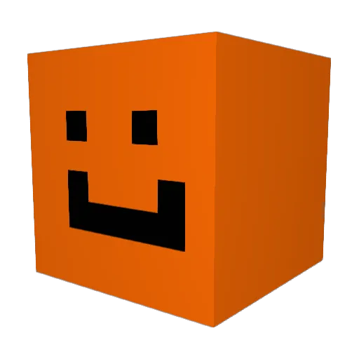mekaloo Minecraft avatar head, 3D render