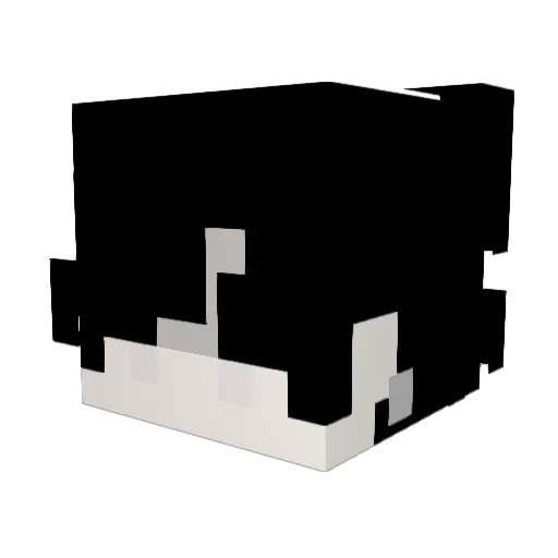 mekieromatar Minecraft avatar head, 3D render