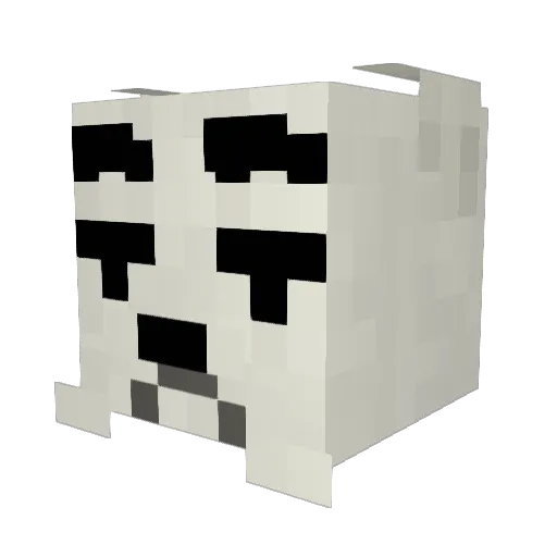 mel1ohi Minecraft avatar head, 3D render