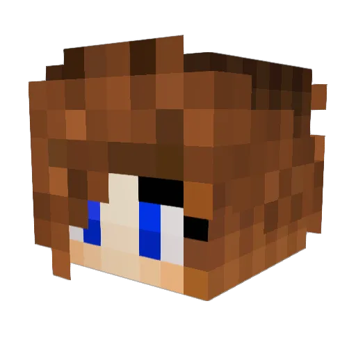 melisamouse2 Minecraft avatar head, 3D render