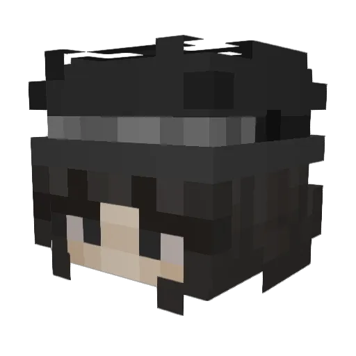 melissayuri Minecraft avatar head, 3D render