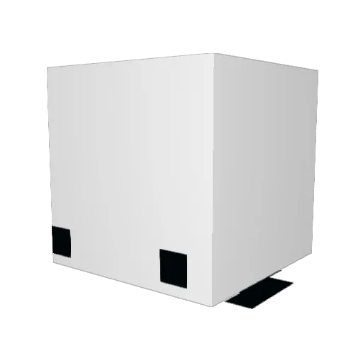 mellochirp Minecraft avatar head, 3D render
