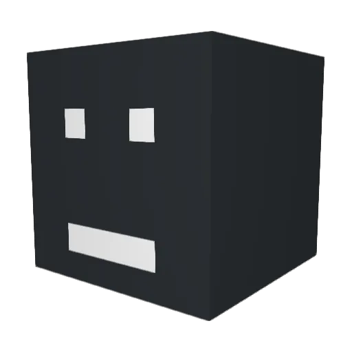 melloough Minecraft avatar head, 3D render