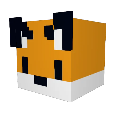 melmanx17 Minecraft avatar head, 3D render