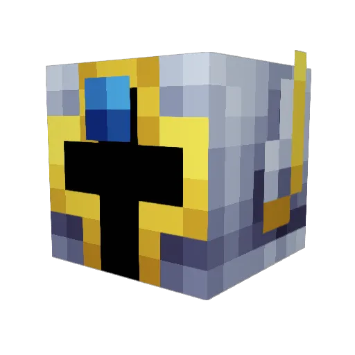 melmert Minecraft avatar head, 3D render