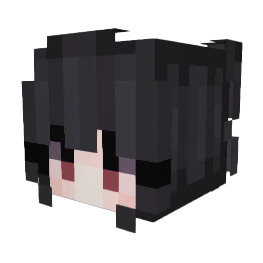 melody5373 Minecraft avatar head, 3D render