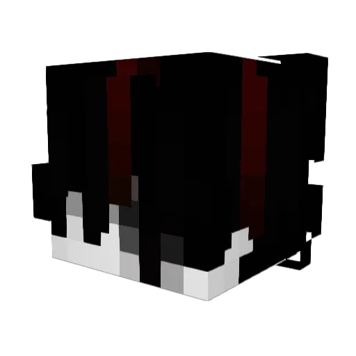 melonchikpvp Minecraft avatar head, 3D render