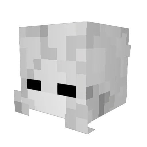 melonisrad Minecraft avatar head, 3D render