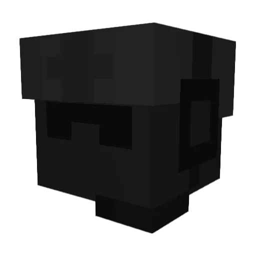 melonmillz Minecraft avatar head, 3D render