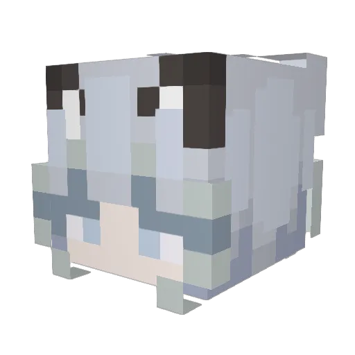 meloro0217 Minecraft avatar head, 3D render