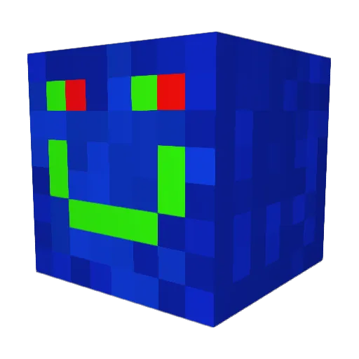 melzerlata_332 Minecraft avatar head, 3D render