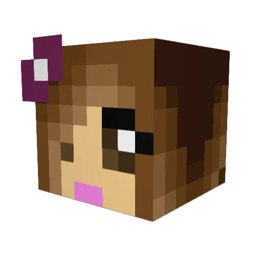 memiller05 Minecraft avatar head, 3D render