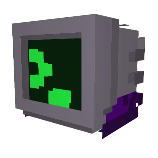 memo1712 Minecraft avatar head, 3D render