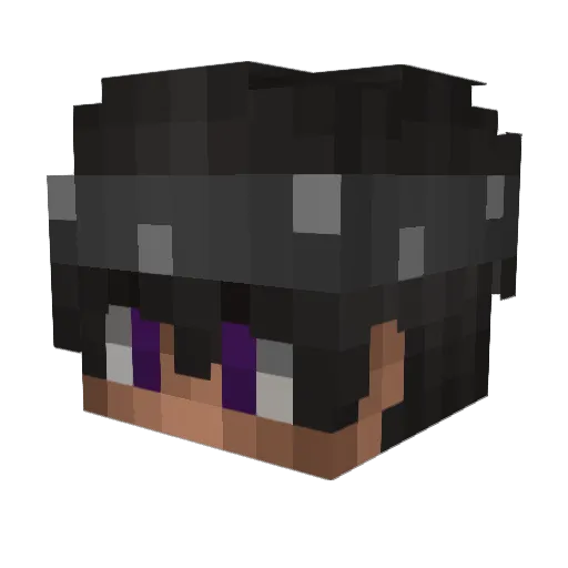memorydll Minecraft avatar head, 3D render
