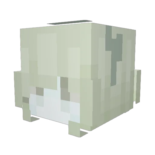 memoryrating Minecraft avatar head, 3D render
