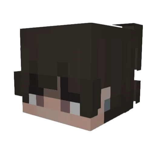 memphiss__ Minecraft avatar head, 3D render