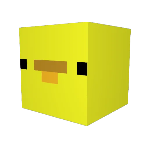 memyboy Minecraft avatar head, 3D render