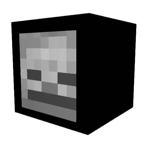 menace2society3 Minecraft avatar head, 3D render