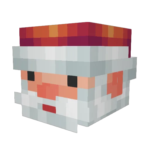 mendalt7 Minecraft avatar head, 3D render