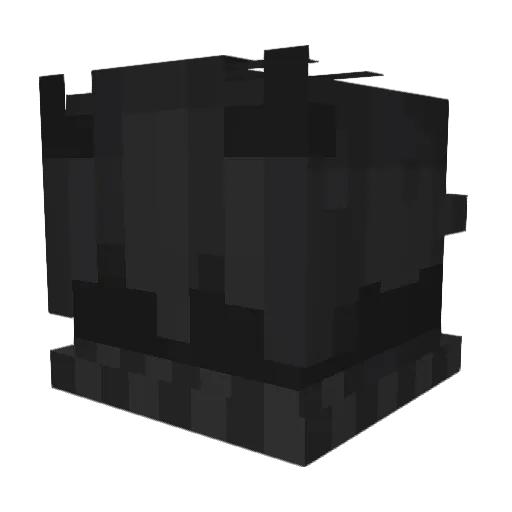mende7 Minecraft avatar head, 3D render