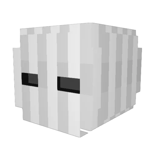 mendesxsg Minecraft avatar head, 3D render