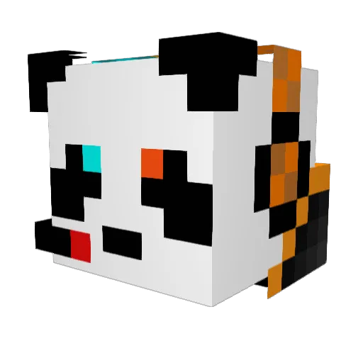 mendoza115 Minecraft avatar head, 3D render