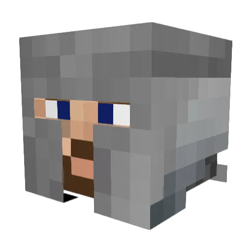 menne7591 Minecraft avatar head, 3D render