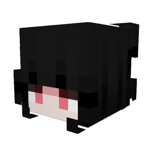 mentalistfangirl Minecraft avatar head, 3D render