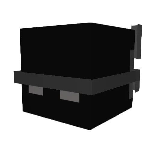 mentecalma Minecraft avatar head, 3D render