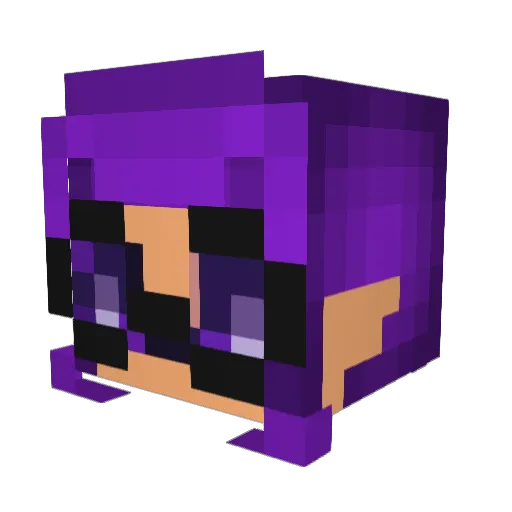 menzie27tf2 Minecraft avatar head, 3D render