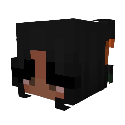 meo294 Minecraft avatar head, 3D render