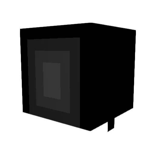 meopill Minecraft avatar head, 3D render